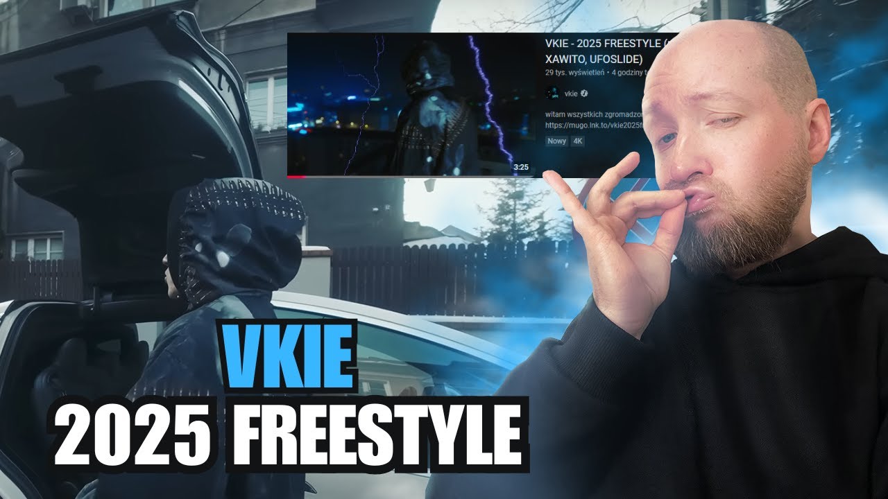 VKIE - 2025 FREESTYLE (prod. SWIZZY) [🎥: XAWITO, UFOSLIDE) | REAKCJA