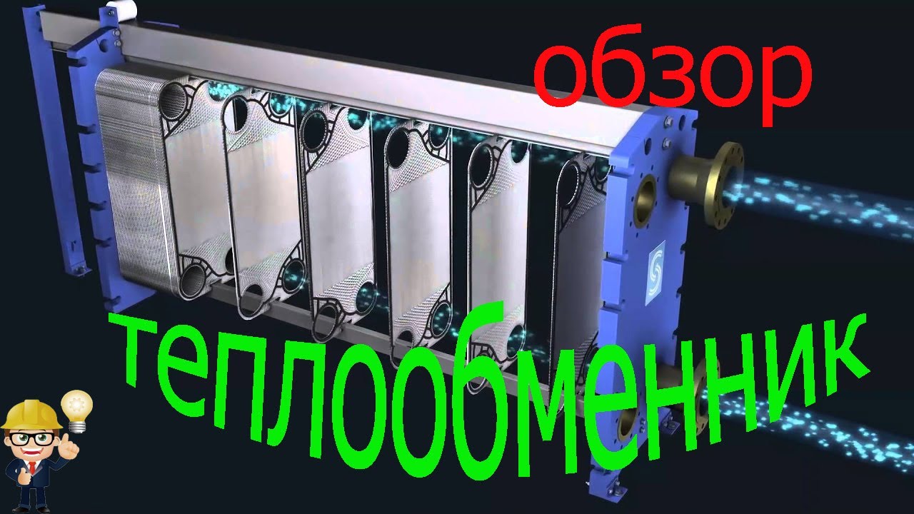 Принцип работы теплообменника. Пластинчатый теплообменник. Курсовая.
