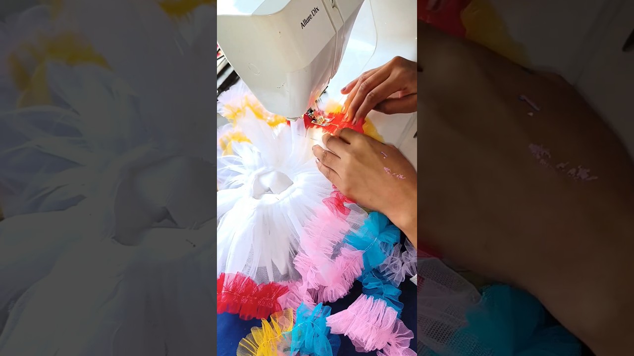 Adorable HOLI DRESS for Laddu Gopal 🌈😍 #handmade #diy #laddugopal #krishna #dress #shorts