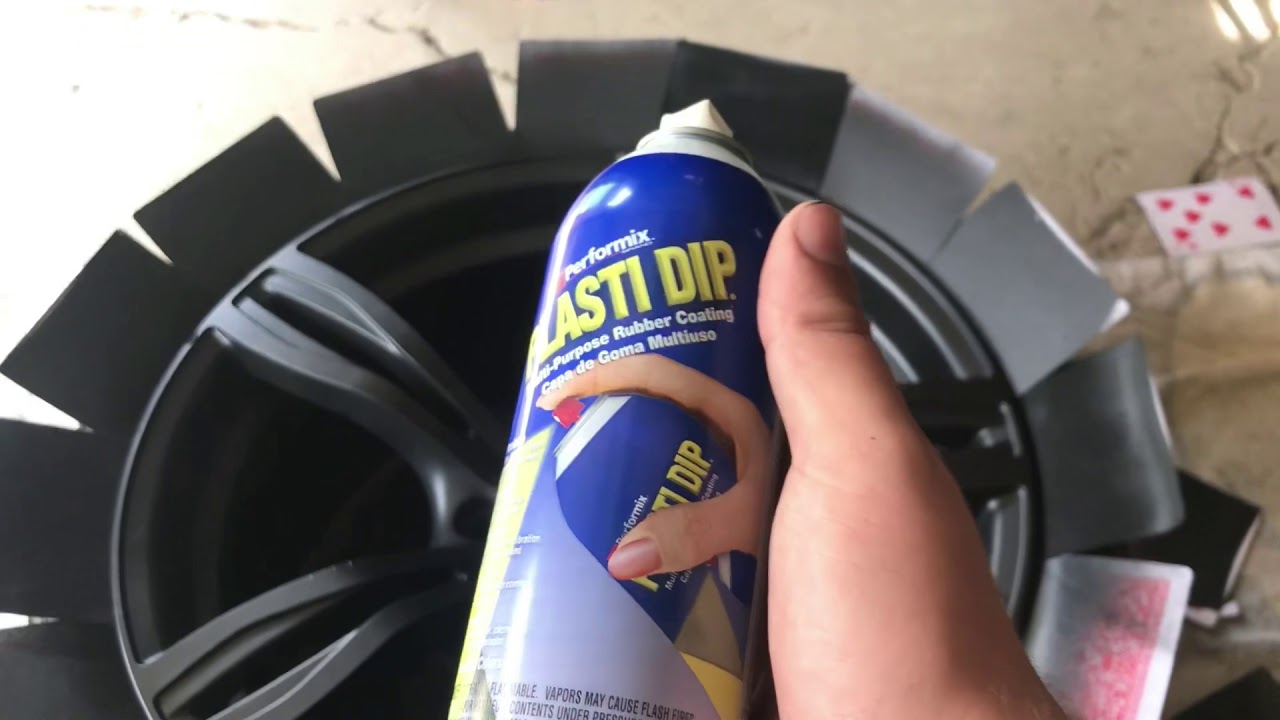 BMW M6 Rims get PLASTIDIP - Vlog