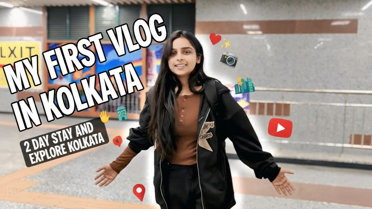My first Vlog Dhanbad to Kolkata | 2day stay and explore kolkata |#youtube #vlog #firstvlog #kolkata