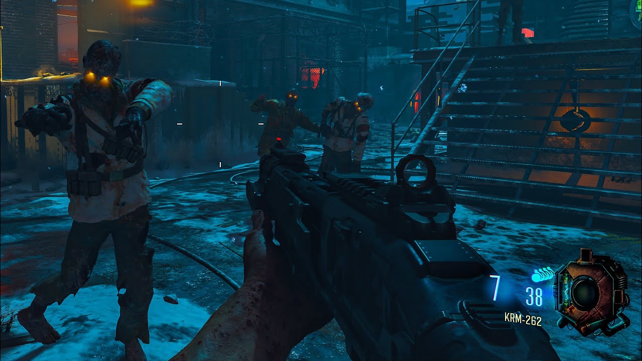 BLACK OPS 3 ZOMBIES THE GIANT GAMEPLAY! (NO COMMENTARY)
