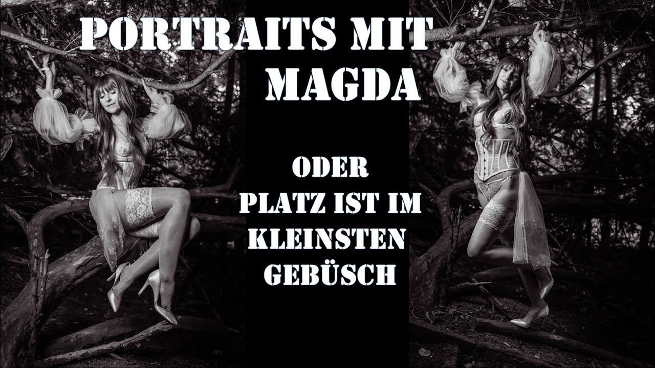 Ein Fotoshooting mit Magda an einem kleinen Ort