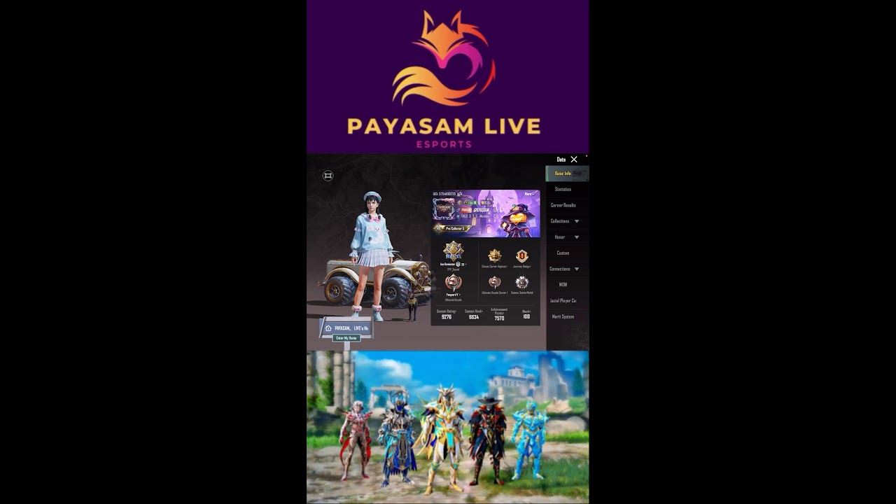 Rush game play with payasam here let’s go 💥payasam#bgmi#roommatch#PUBGMOB #PAYASAMLIVE