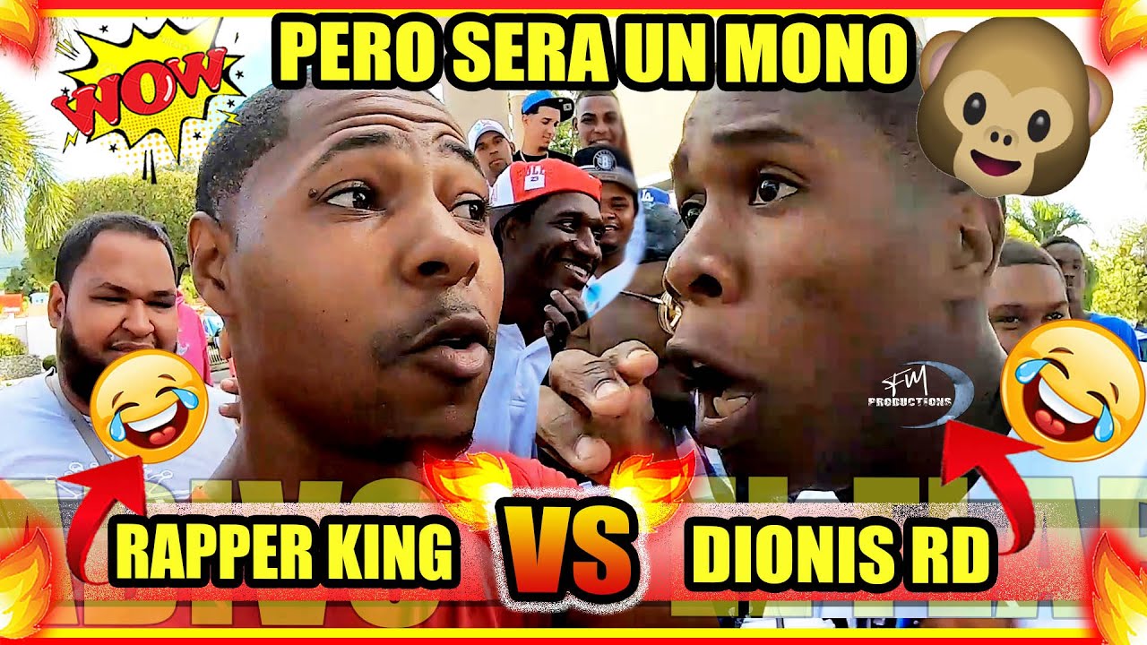 😂 QUE CURA 🙊💥 Rapper King Vs. Dionis RD - Batalla de Freestyle en Barahona 2022 ( video de risas 😆)