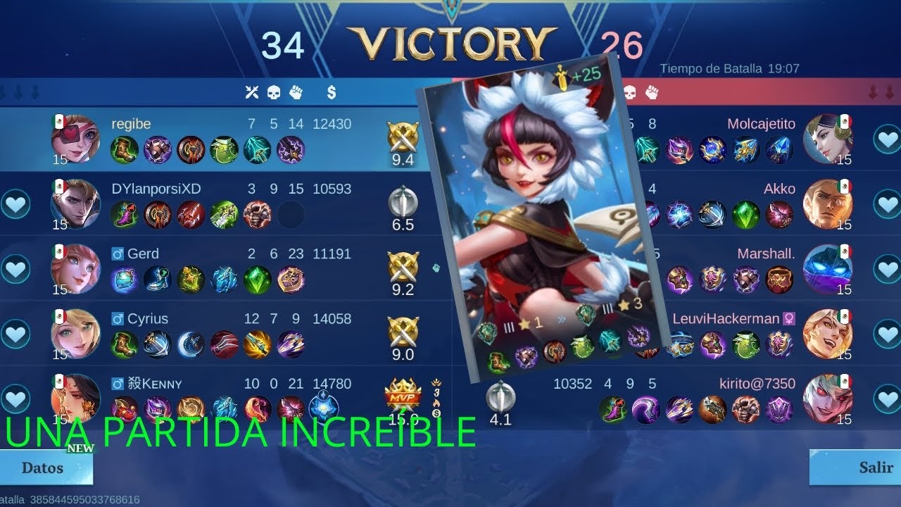 🐺🐺🐺PARTIDA INCREDIBLE no lo CREO😱🔴 // Mobile legends 