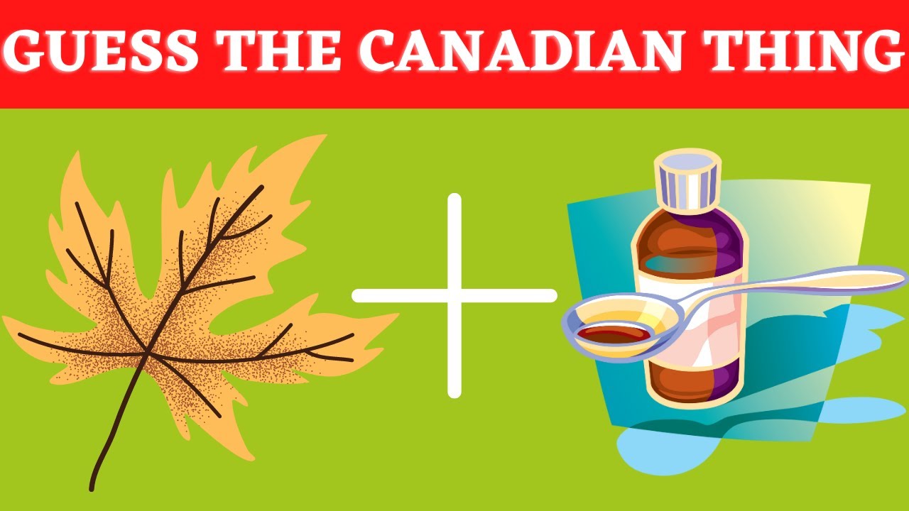 Guess 30 THINGS CANADA IS FAMOUS FOR | EMOJI QUIZ | 15 Seconds Challenge