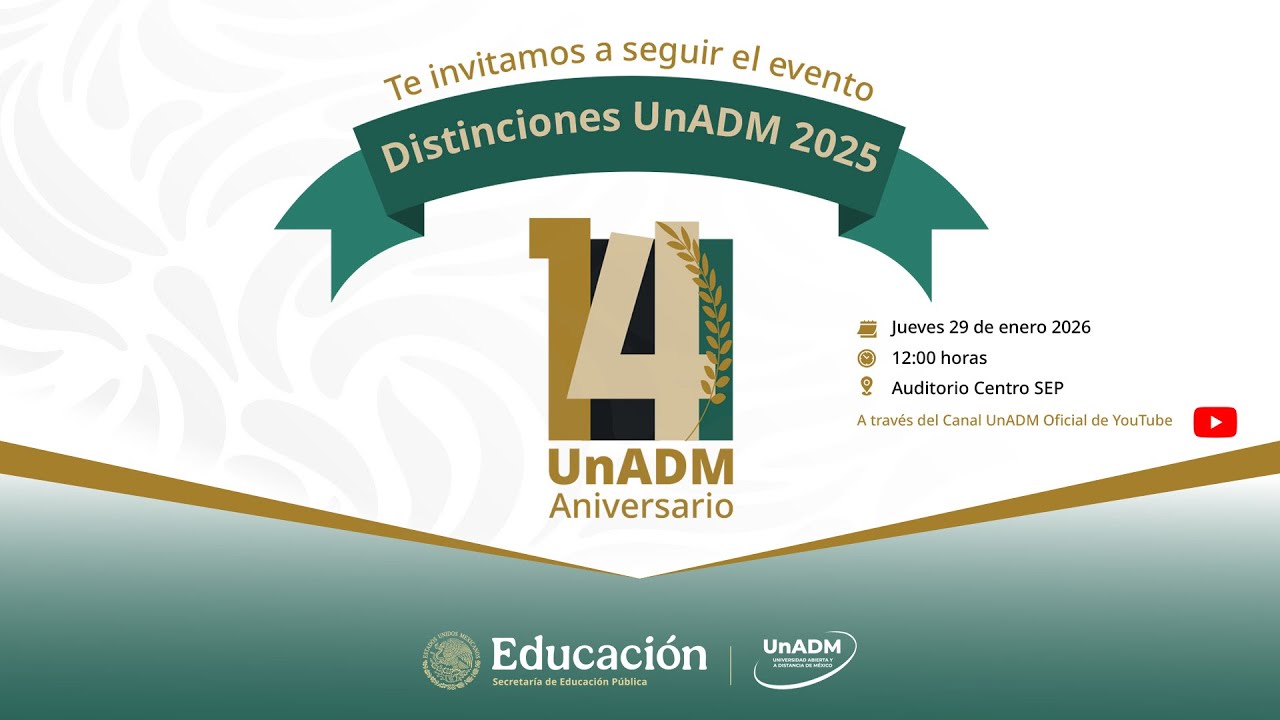 Distinciones UnADM 2025