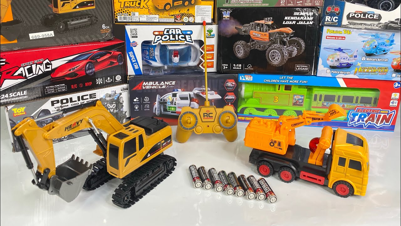 Unboxing Rc Beko, Rc Super Power, Rc Excavator, Amazing Beko#excavator #toys 