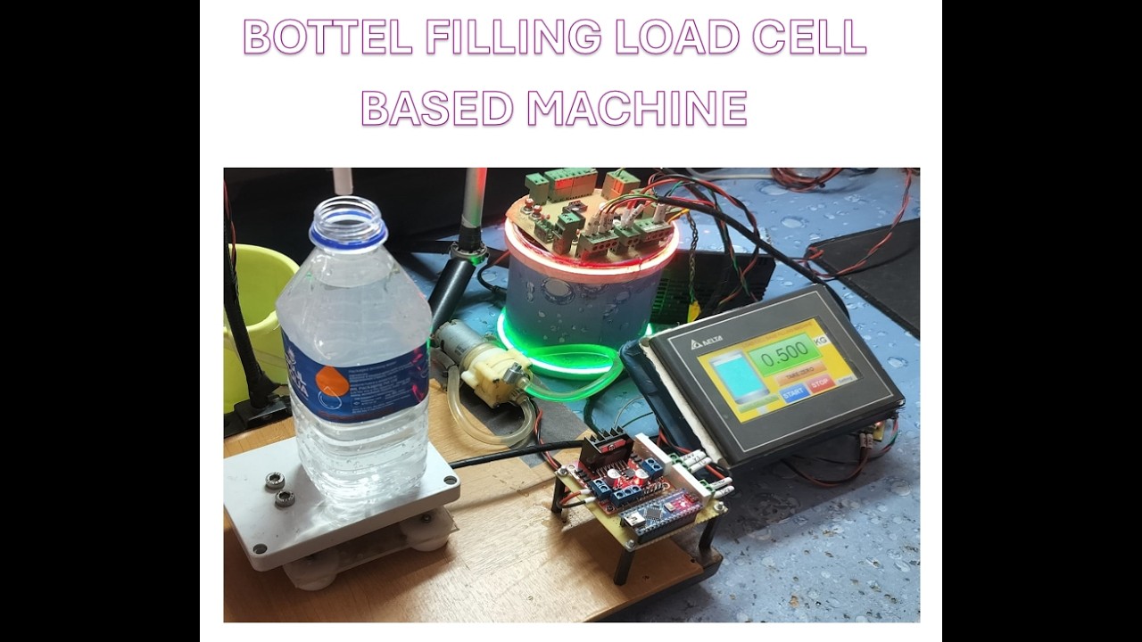 DELTA PLC LOAD CELL BOTTEL FILLING PROGRAM TOTORIYAL VIDEO
