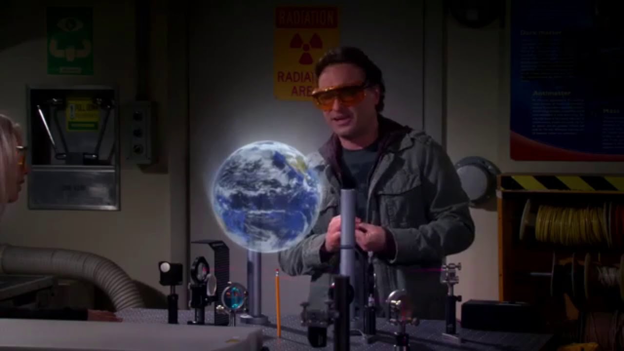 Leonard Explica El Principio Holográfico a Penny