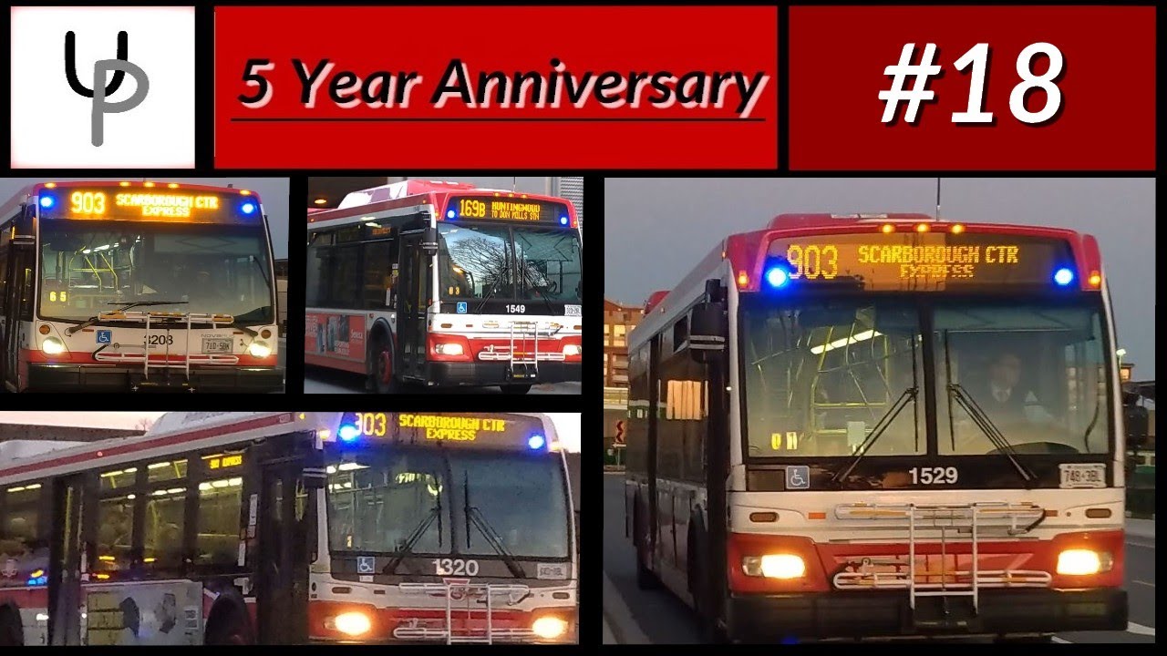 TTC BUS COMPILATION #18 [Scarborough, and North Toronto]