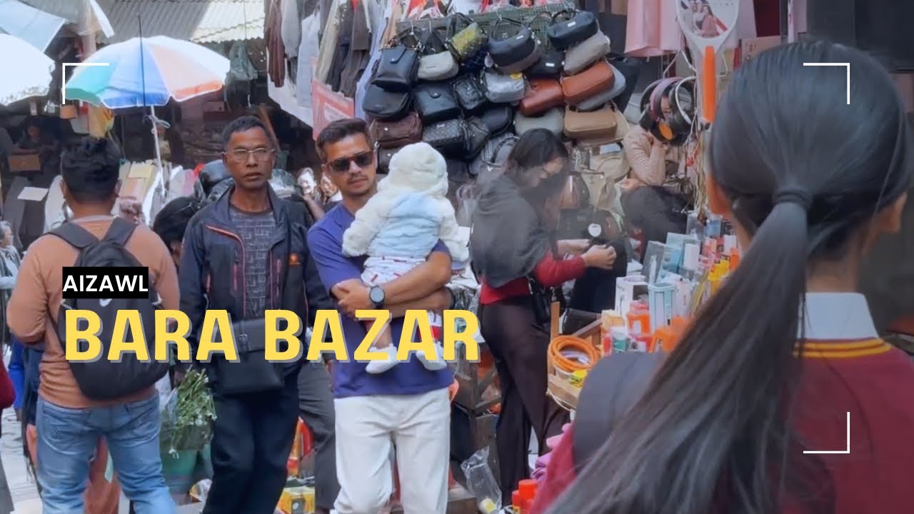 Aizawl Last Day | Bara Bazar & Journey Home