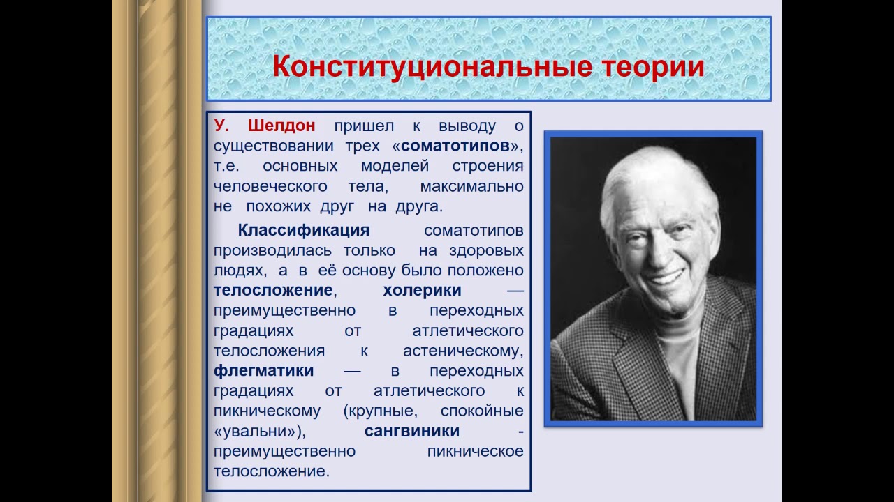 Индивидуально психологические особености личности темперамет