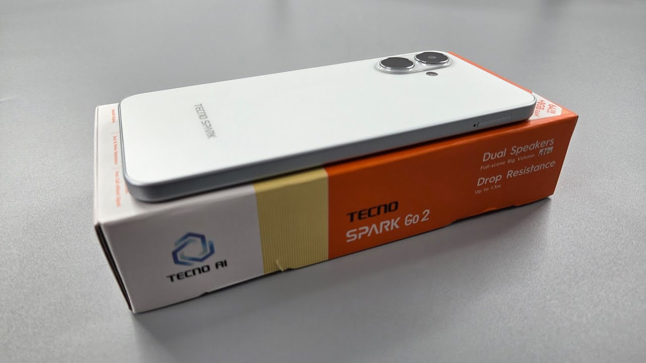 Tecno SPARK GO 2 Unboxing & Camera Test | Retail Unit | Veil White Colour 