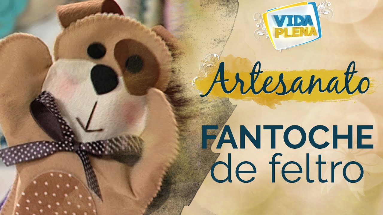 Artesanato | Fantoche de feltro | DIY