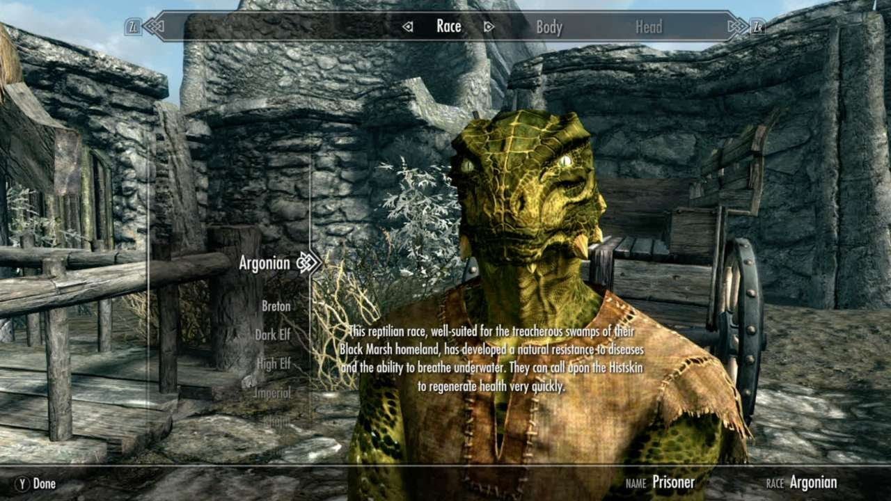 Ranking Elder Scrolls V: Skyrim Races