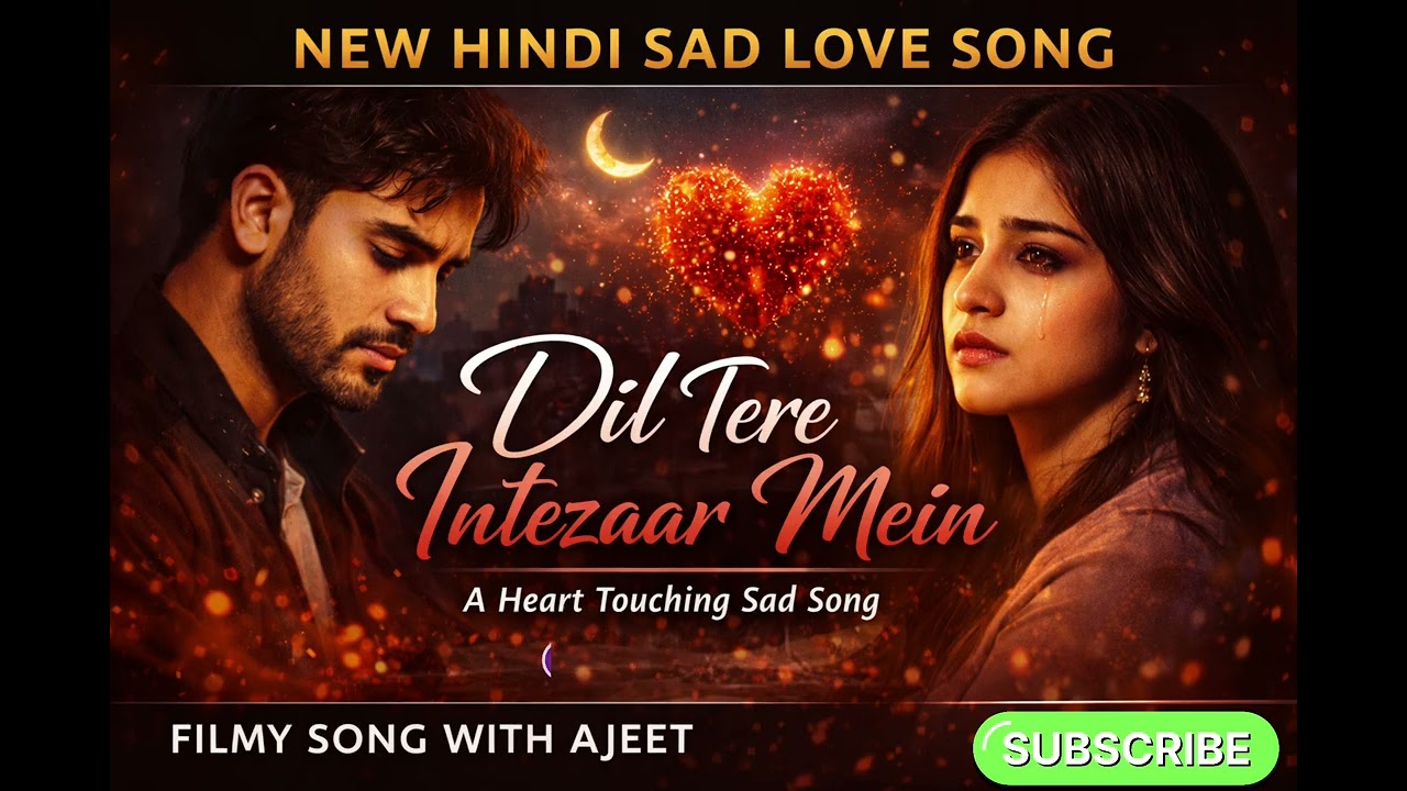 Dil Tere Intezaar Mein💔-Heart Touching Sad Love Song-Hindi Romantic Song 2026- Filmy Song With Ajeet