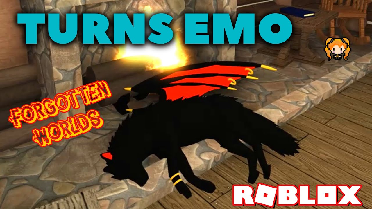 ROBLOX FORGOTTEN WORLDS превращается в ЭМО и УМИРАЕТ - Очень неловкие ролевые игры + Странная вещ...