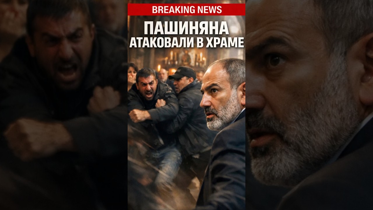 Пашиняна атаковали прямо в храме!