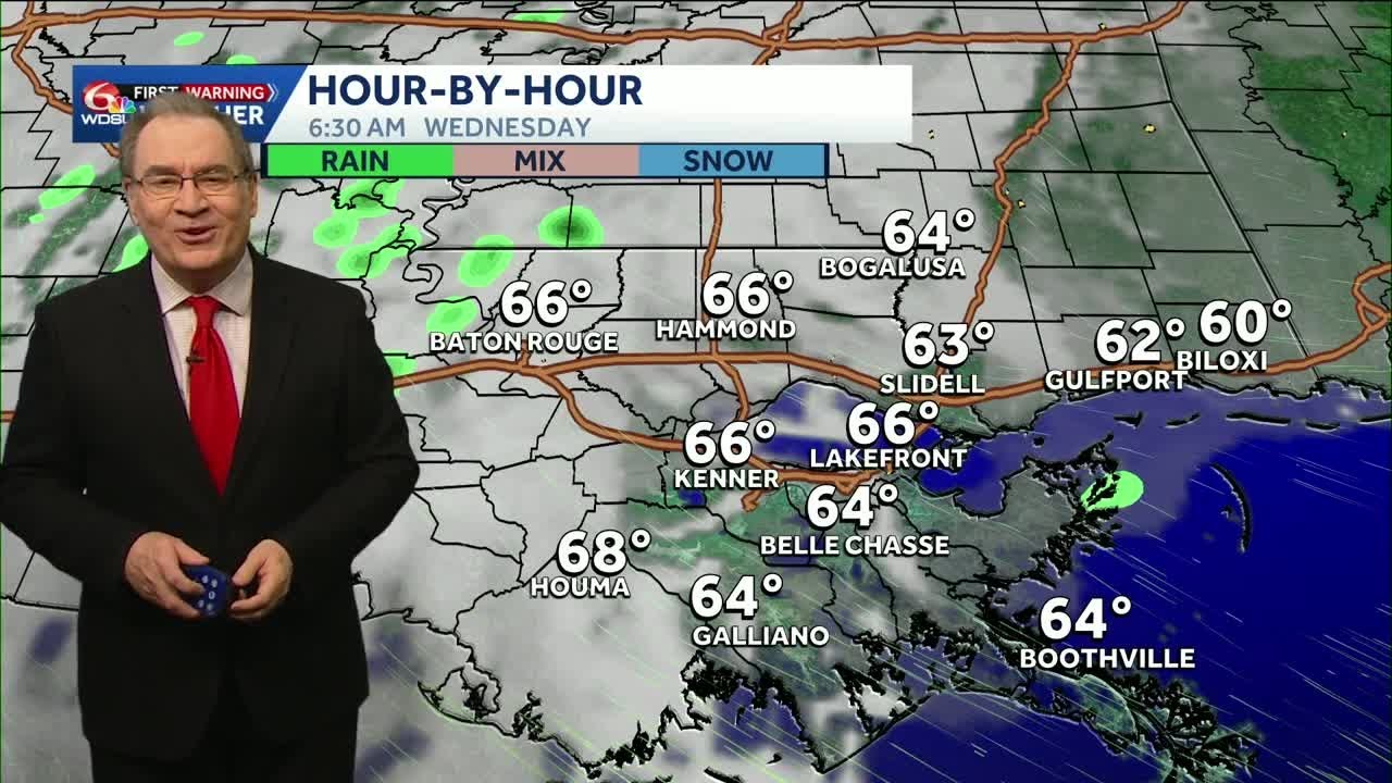 Patchy fog this week with increasing rain chances