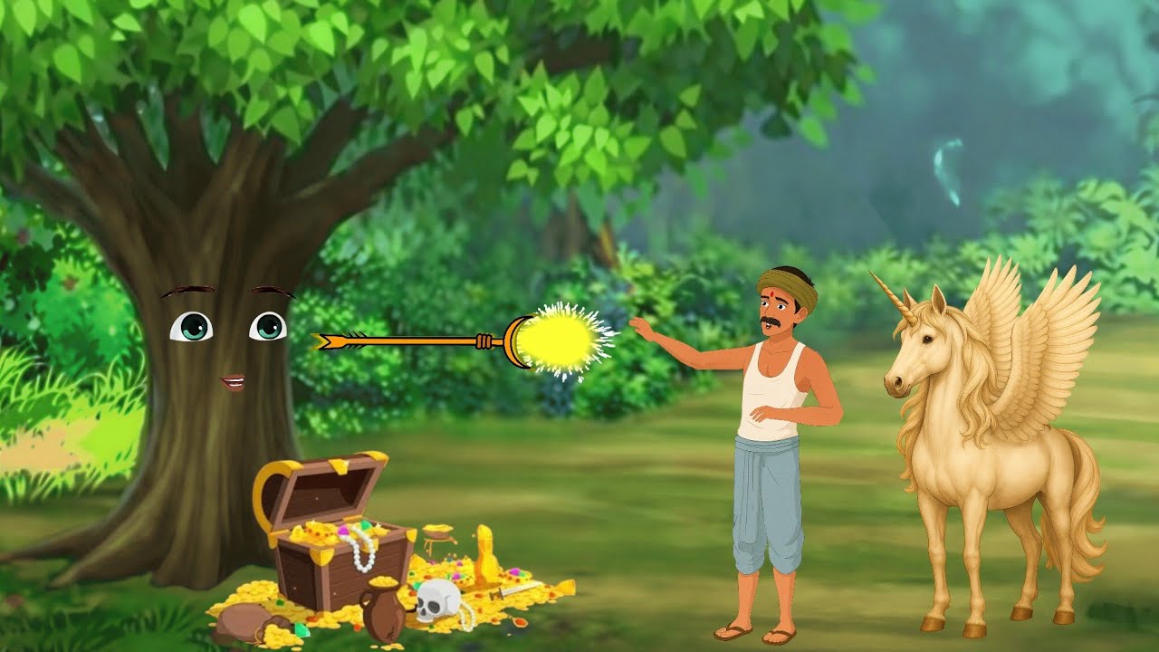 গরিব কৃষক ও জাদু গাছের বিচিত্র রহস্য। Notun Bangla Golpo ! Moral story !