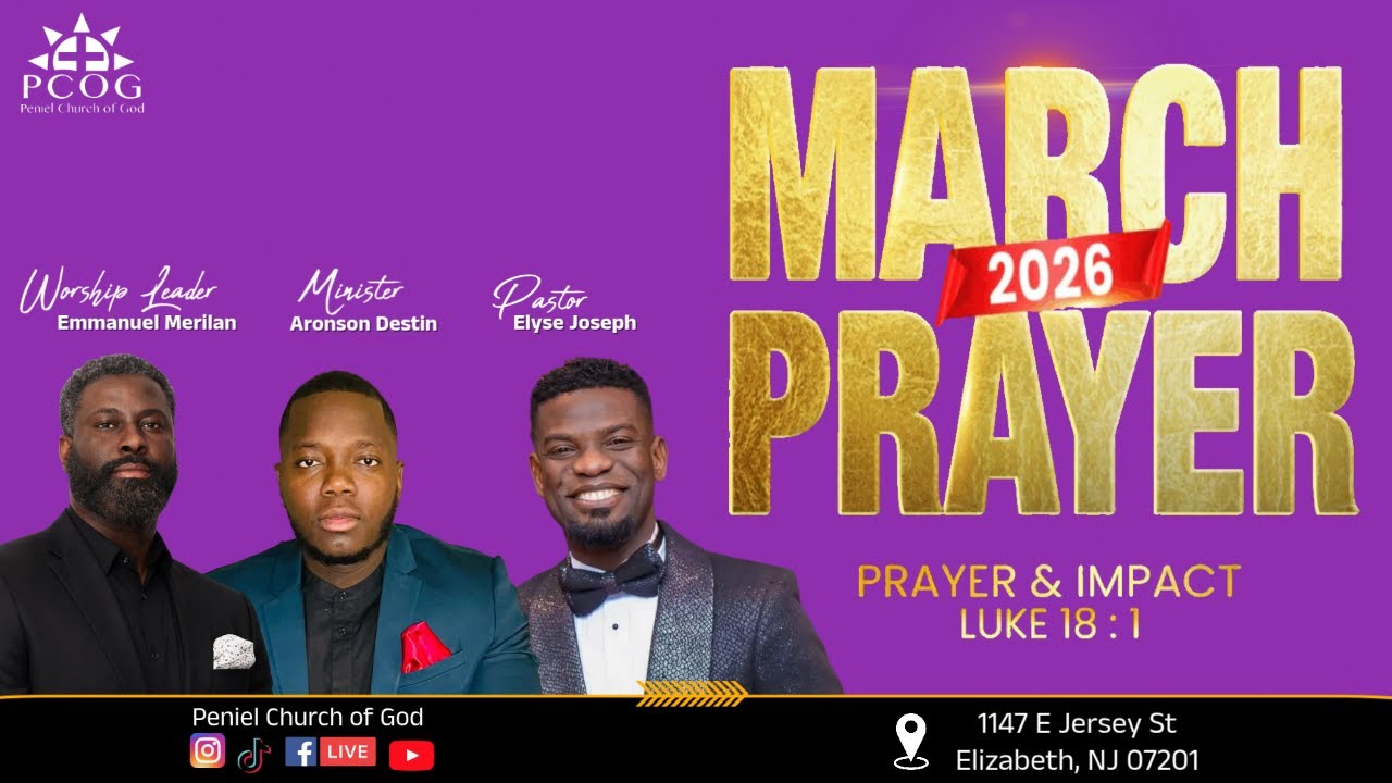 March Prayer Day 13 || La Priere De Salomon || Aronson Destin || 03/13/2026