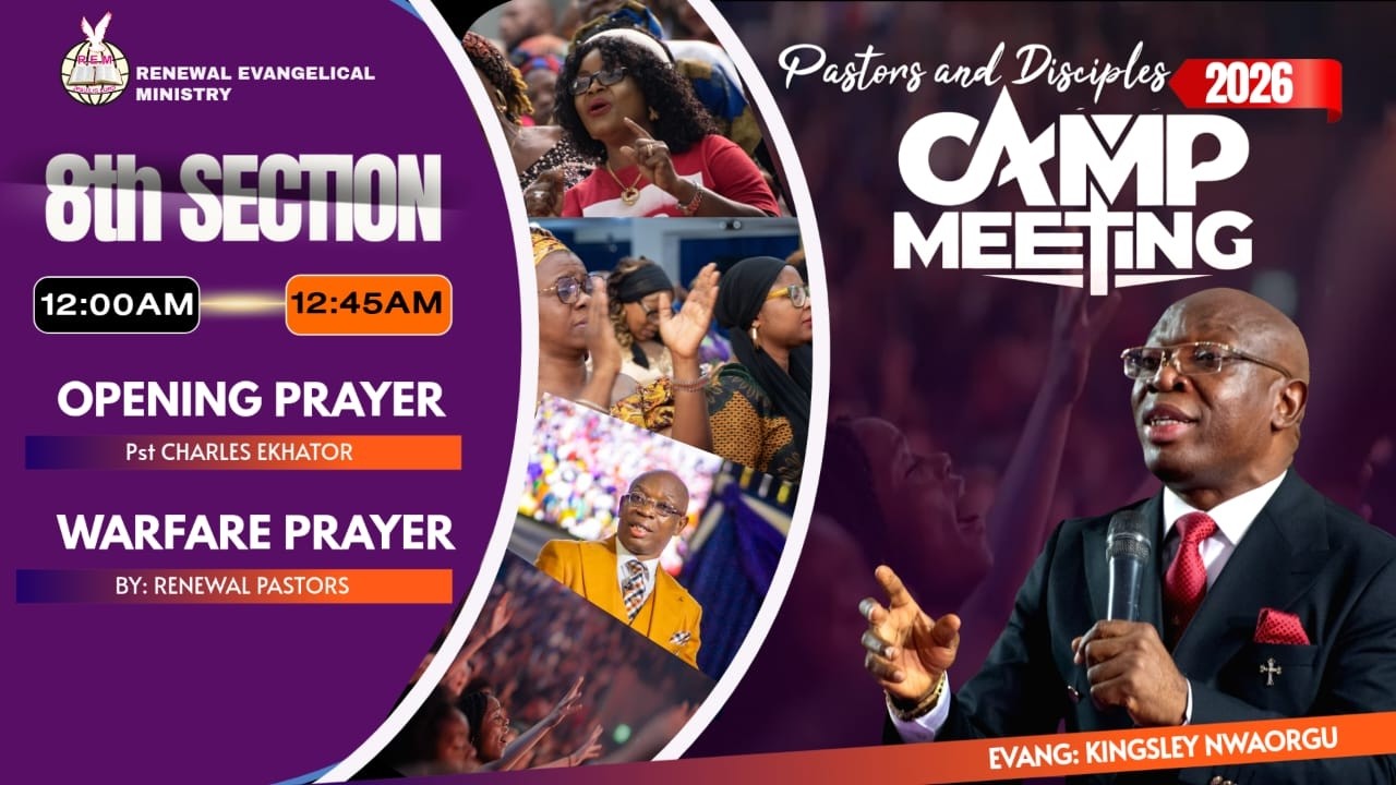 PASTORS / DISCIPLES CAMP MEETING 2026 DAY 3 (SECTION 8)