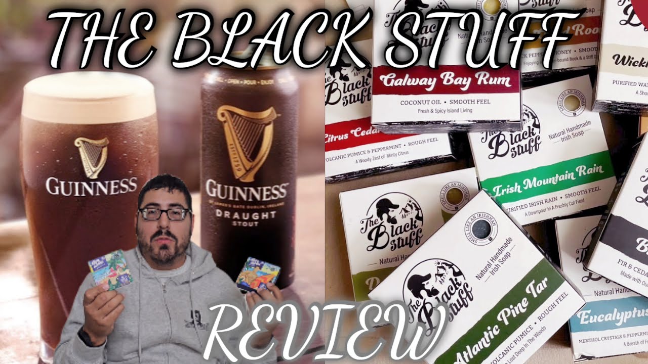THE BLACK STUFF SOAP AND DEODORANT REVIEW!!