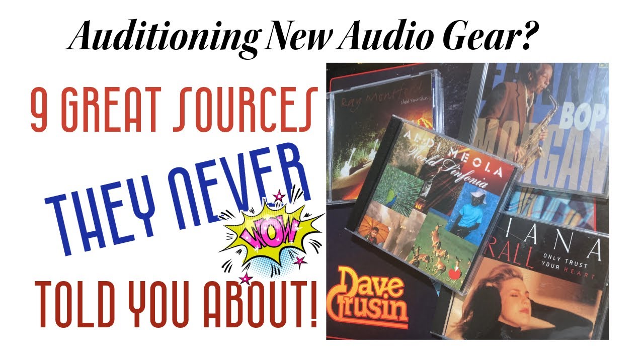 The Nine Best Sources for Auditioning Audio | Archive Stereo Advice