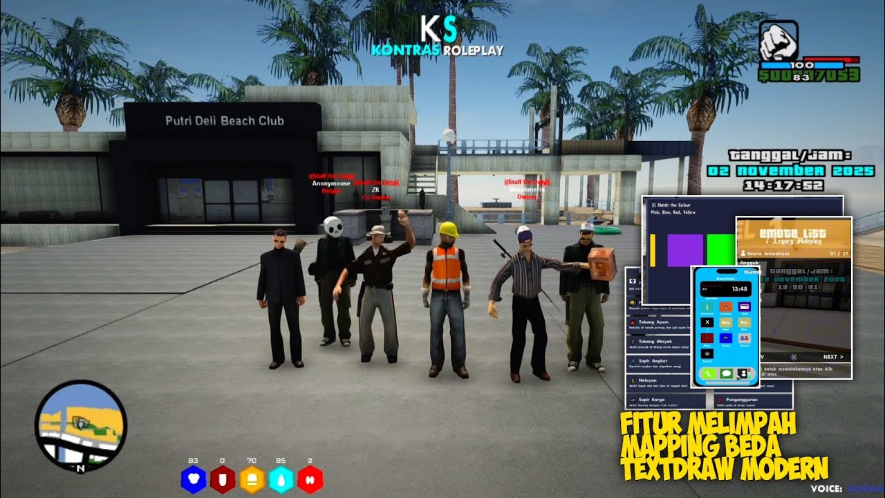 SERVER SAMP UPDATE FITUR TERBARU MIRIP FIVEM KONSTRAS ROLEPLAY