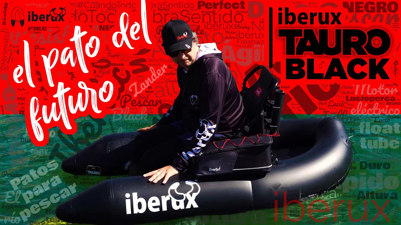 El pato para pescar del futuro. IBERUX TAURO BLACK