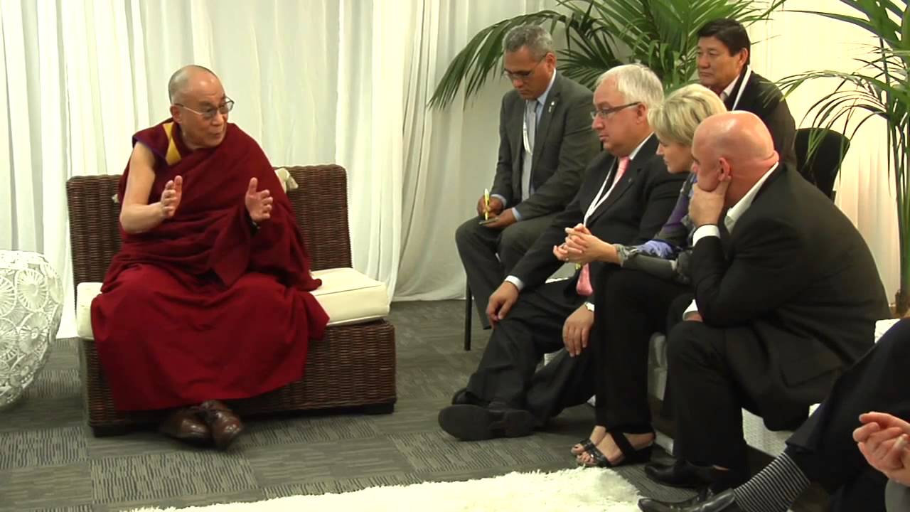 An audience with the Dalai Lama