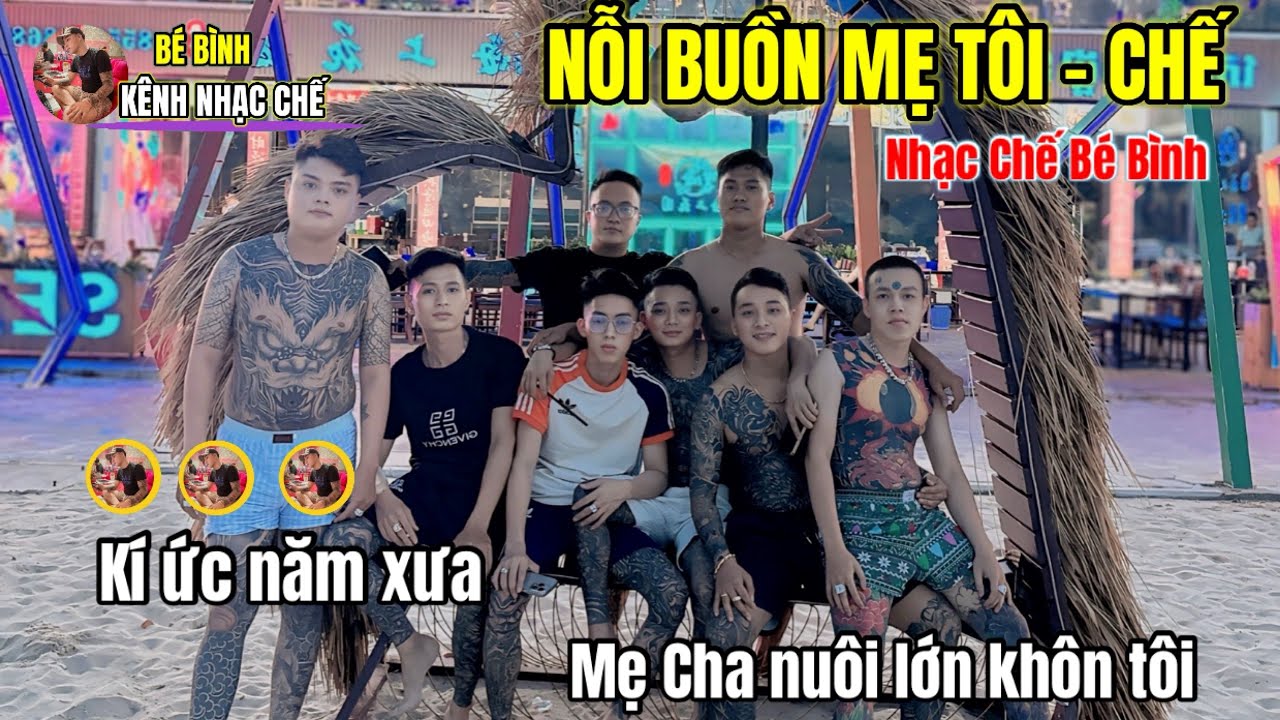 Karaoke Nỗi Buồn Mẹ Tôi Chế - Bé Bình Ký ức năm xưa mẹ tôi nuôi lớn khôn tôi karaoke
