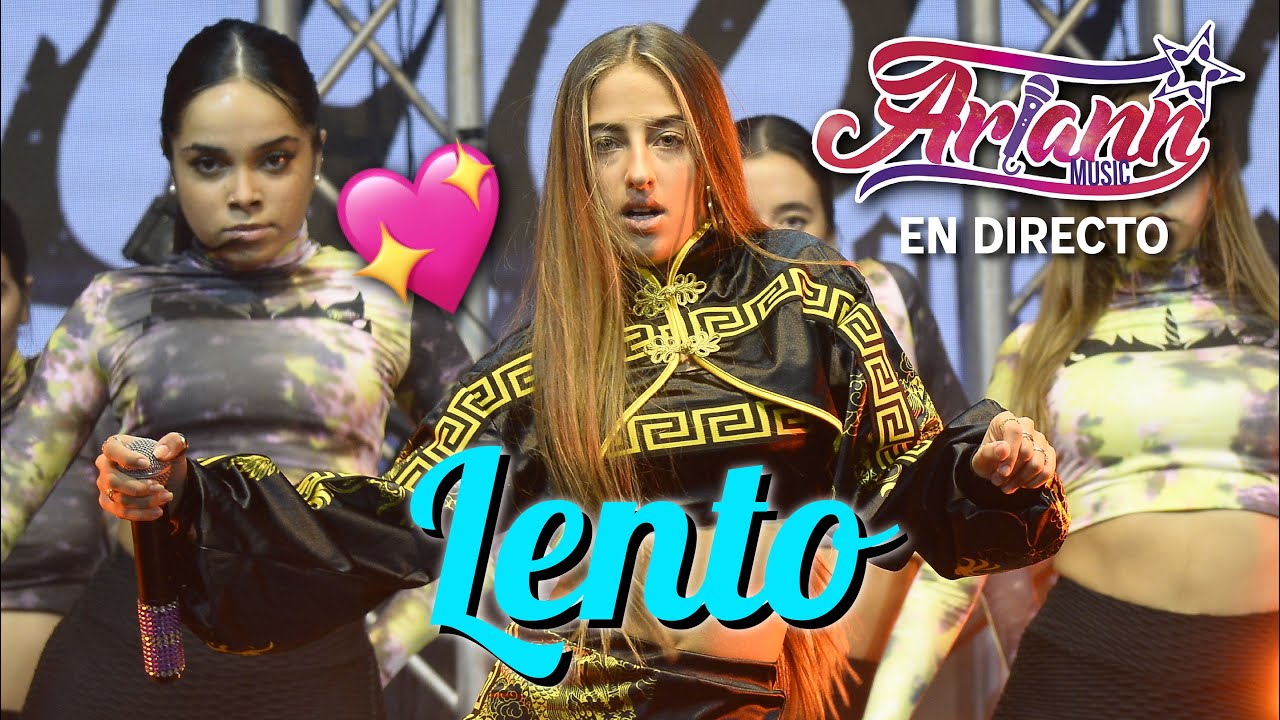 ARIANN MUSIC - LENTO en DIRECTO 🎤 CONCIERTO en el ARIANN MUSIC FUN FESTIVAL en GF VICTORIA TENERIFE