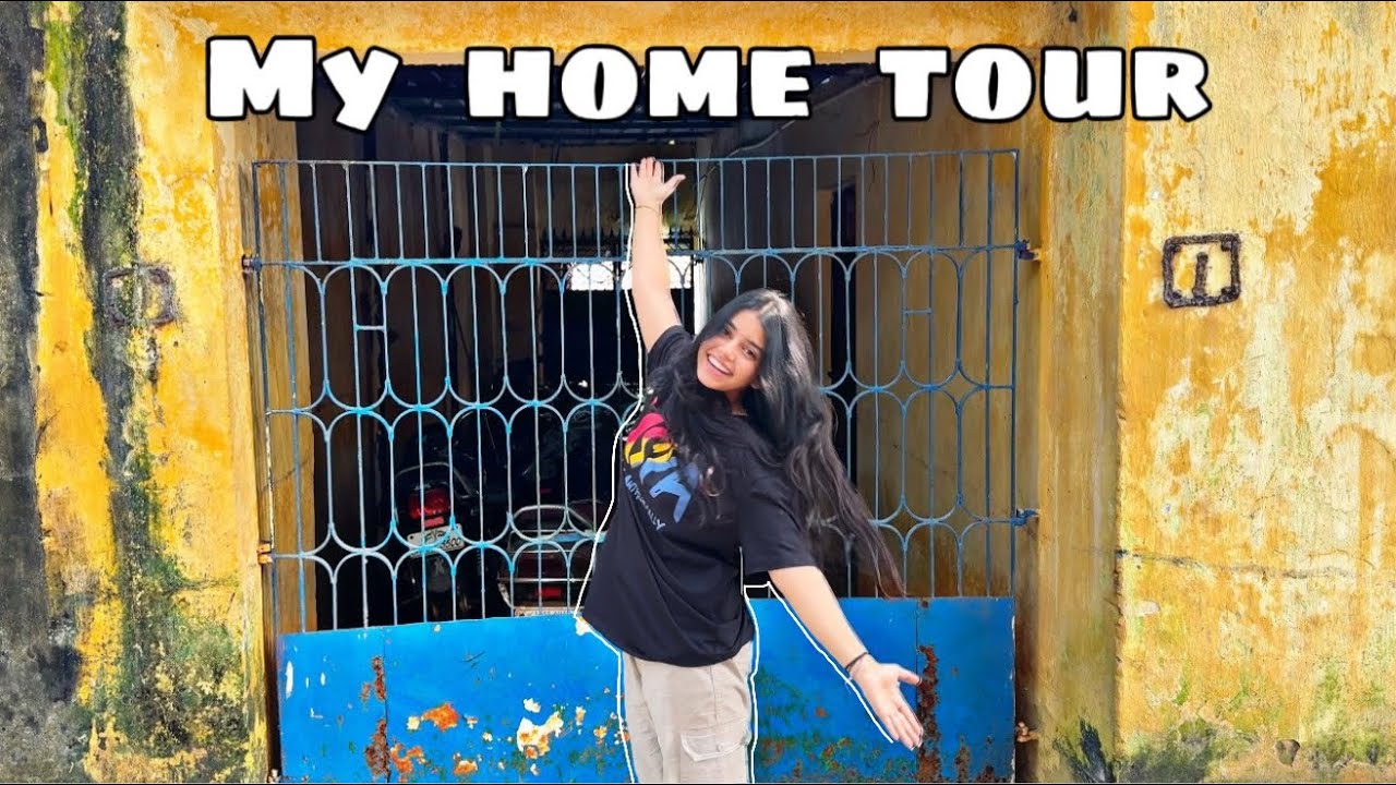 Last home tour of my house 🥲😕 mera ghar tut rha h 😰 #littleanushkavlogs 