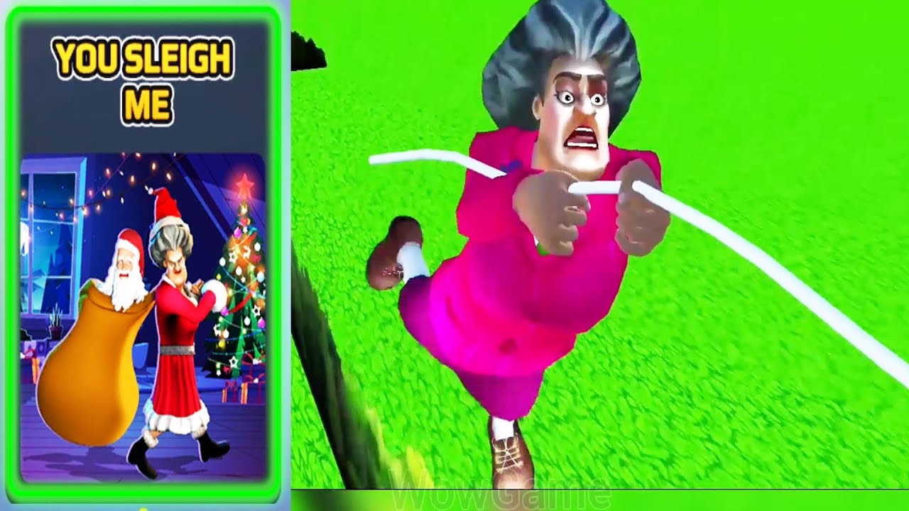 Scary teacher 3d - New Update You Sleigh Me | New Special Christmas Chapter 2021