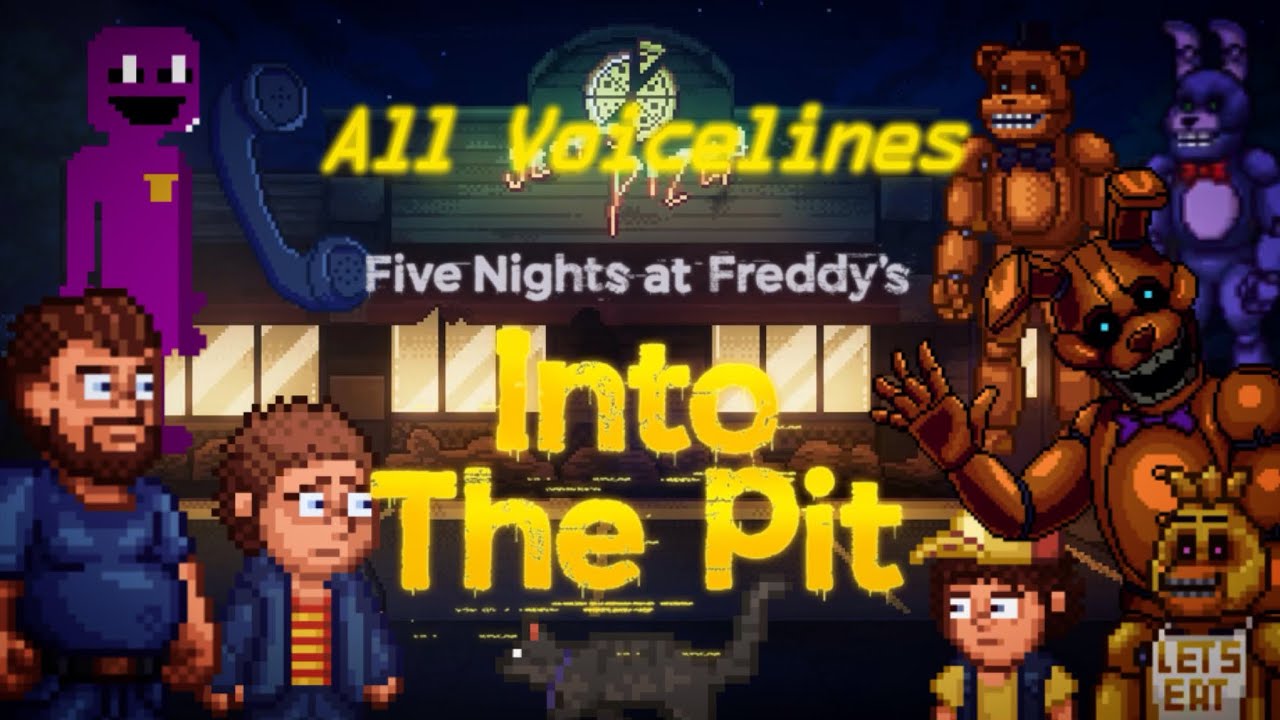 Into the Pit All Voicelines (With subtitles)