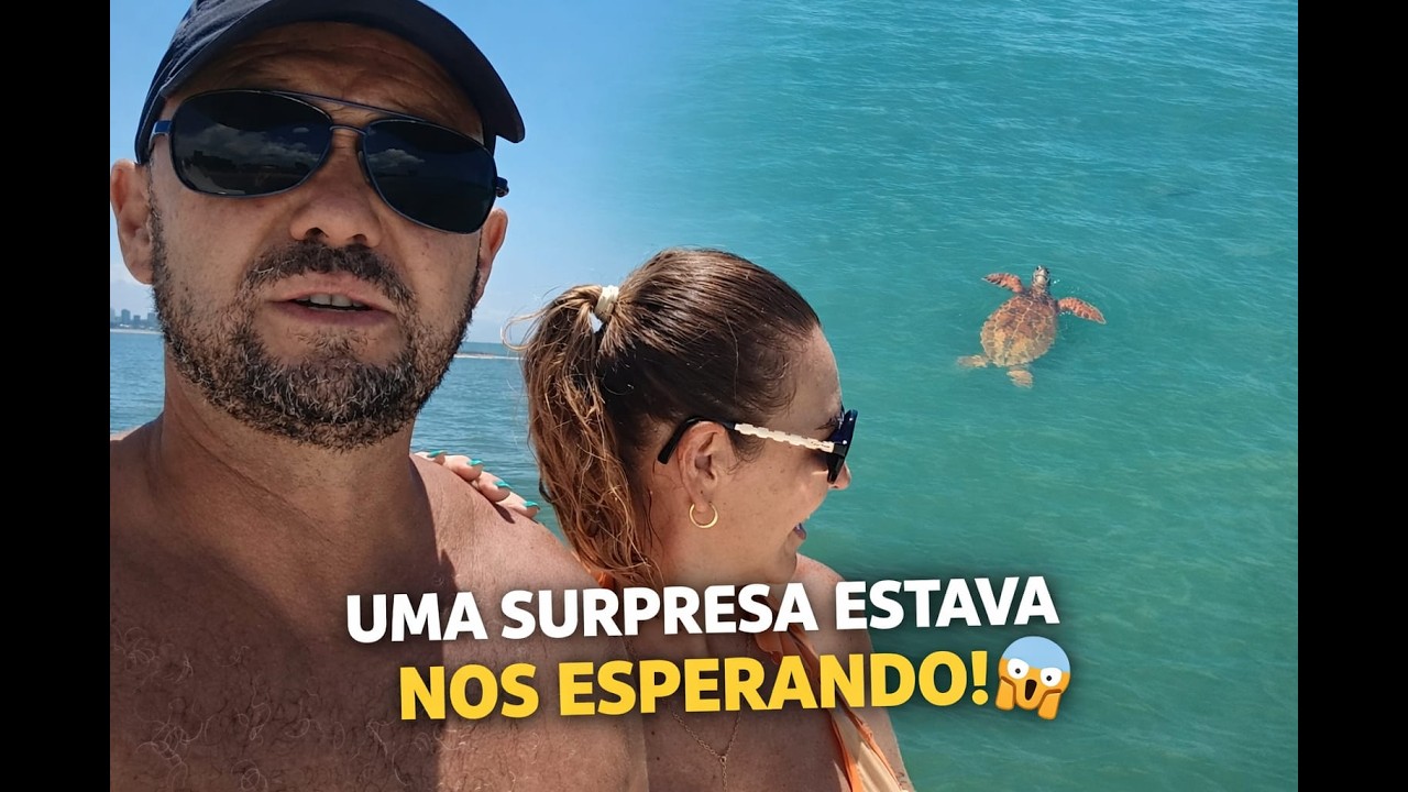 UMA SURPRESA ESTAVA NOS ESPERANDO NO BALNEARIO DE PIÇARRAS- SC