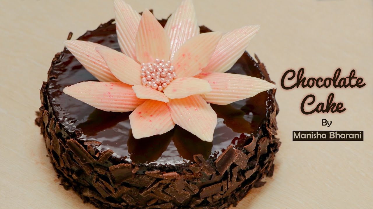 Chocolate Cake Recipe – Basic Easy Eggless Chocolate Cake In Pressure Cooker With Frosting