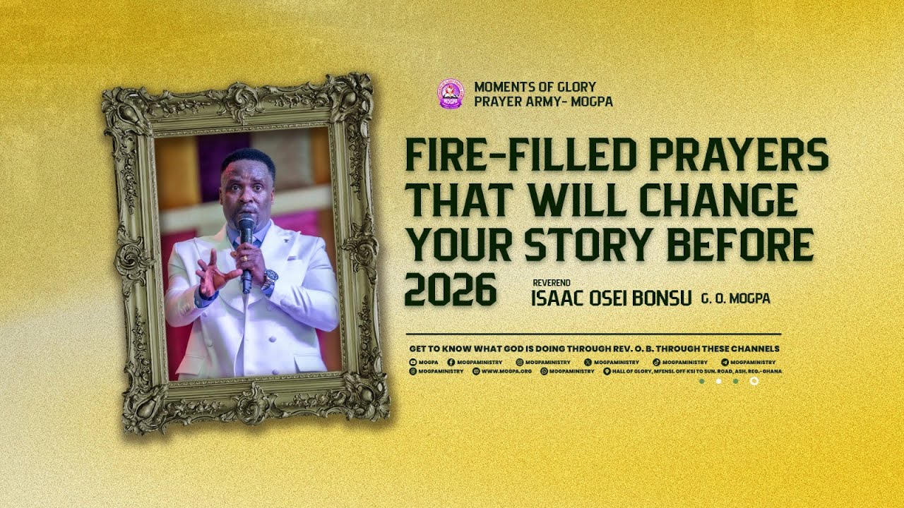 FIRE FILLED PRAYERS THAT WILL CHANGE YOUR STORY BEFORE 2026 || BY REV OB