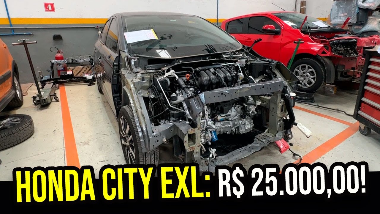 HONDA CITY EXL 2023: Reparo de R$ 25.000,00? | Tonimek Avalia