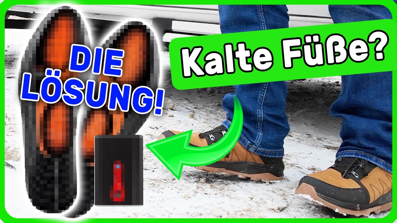 TEST: DAMIT keine kalten Füße mehr? 🔥👣 Warme Füße auf Knopfdruck von Thermrup