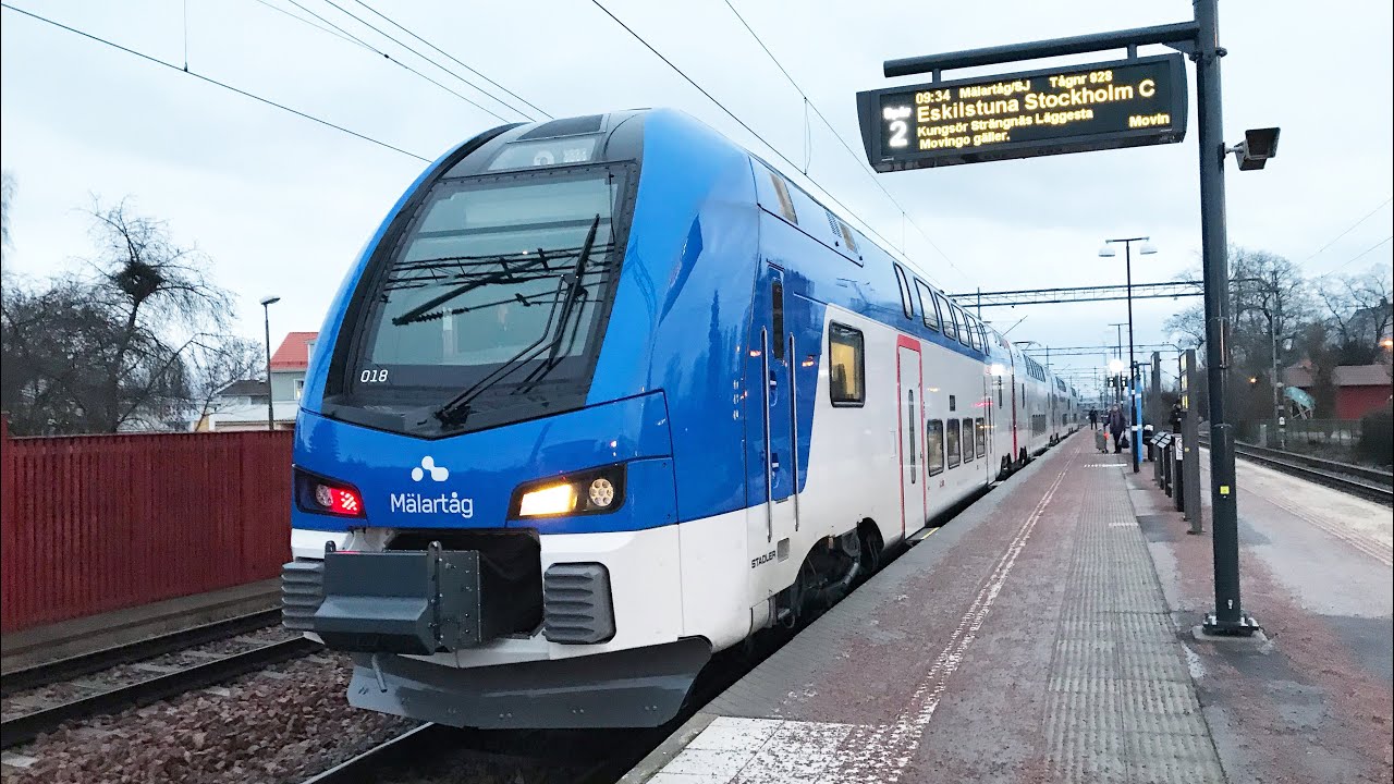 Nya ER1 | Premiär för Mälartåg, SJ Regional (Stockholm - Arboga)