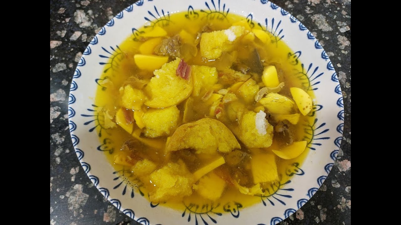 Sopa de menudillos
