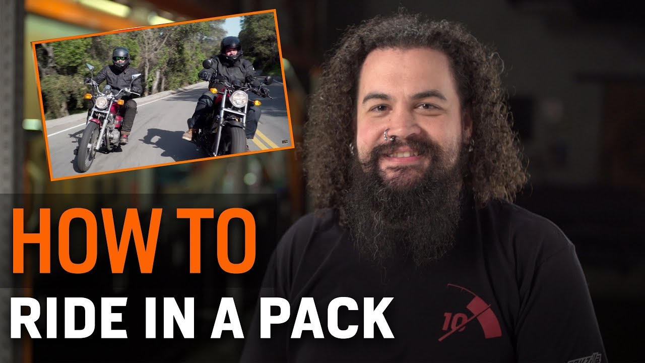 How to Ride in a Motorcycle Pack
