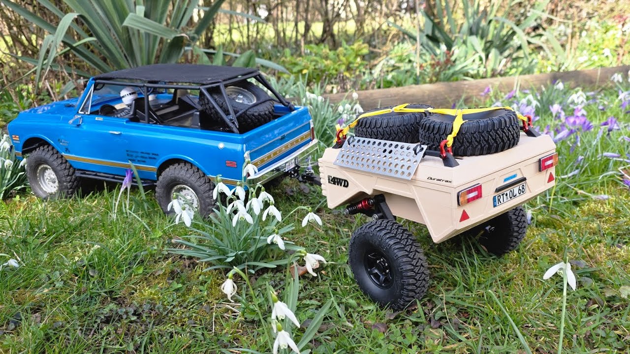 3D Printed 1/10 Offroad Trailer