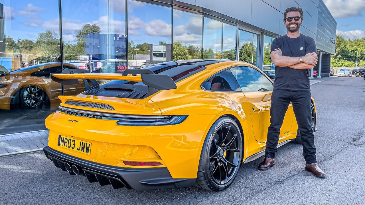 NEW CAR DAY! My Porsche 992 GT3 In Signal Yellow Has Arrived!