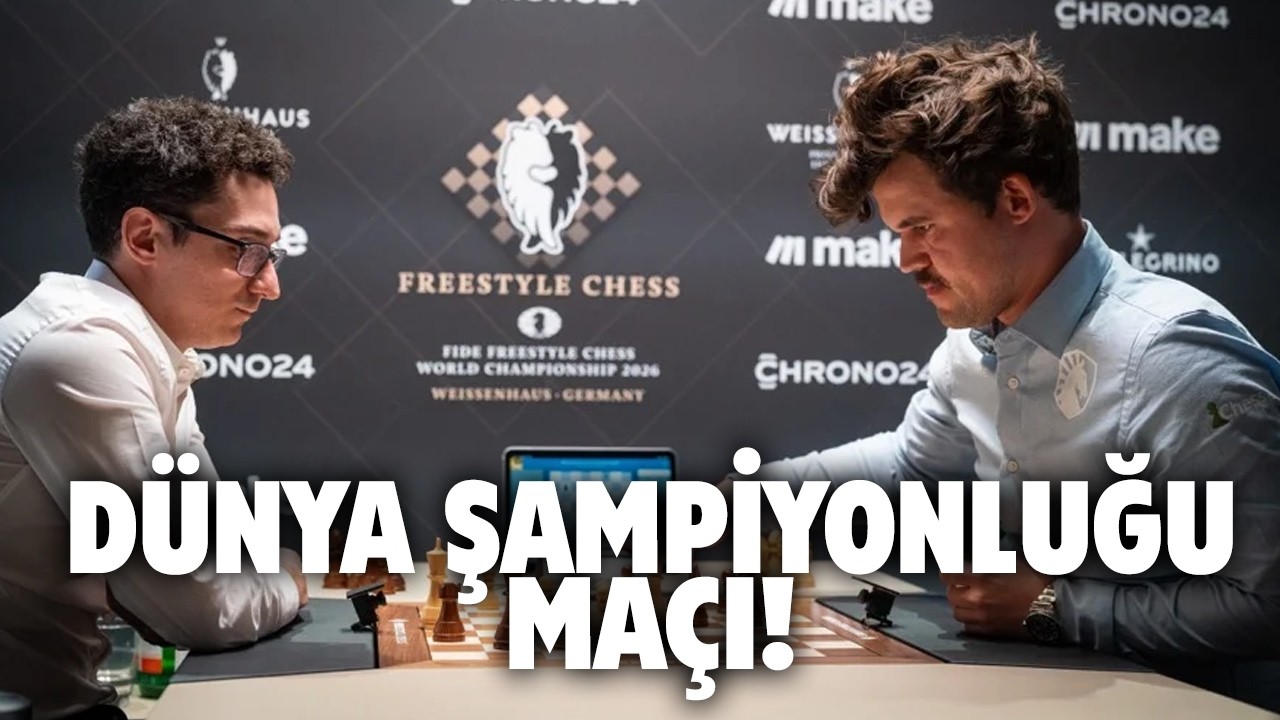 Carlsen ve Caruana'nın Nefes Kesen Mücadelesi | 2026 FIDE Freestyle Satranç Şampiyonası Finali
