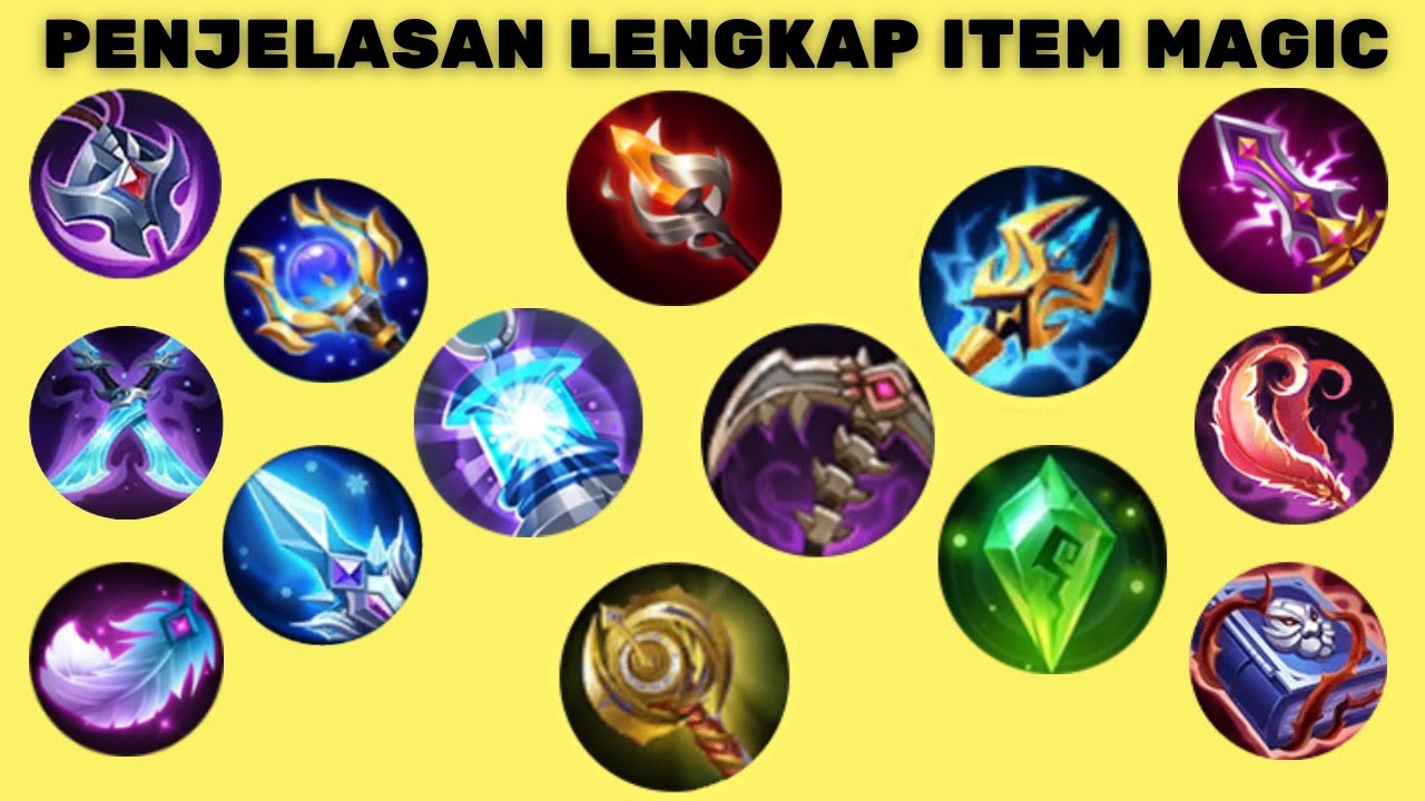 PENJELASAN LENGKAP DAN FUNGSI ITEM MAGIC MAGE 2022 DI MOBILE LEGENDS, UNTUK DAMAGE SAKIT SESUAI HERO